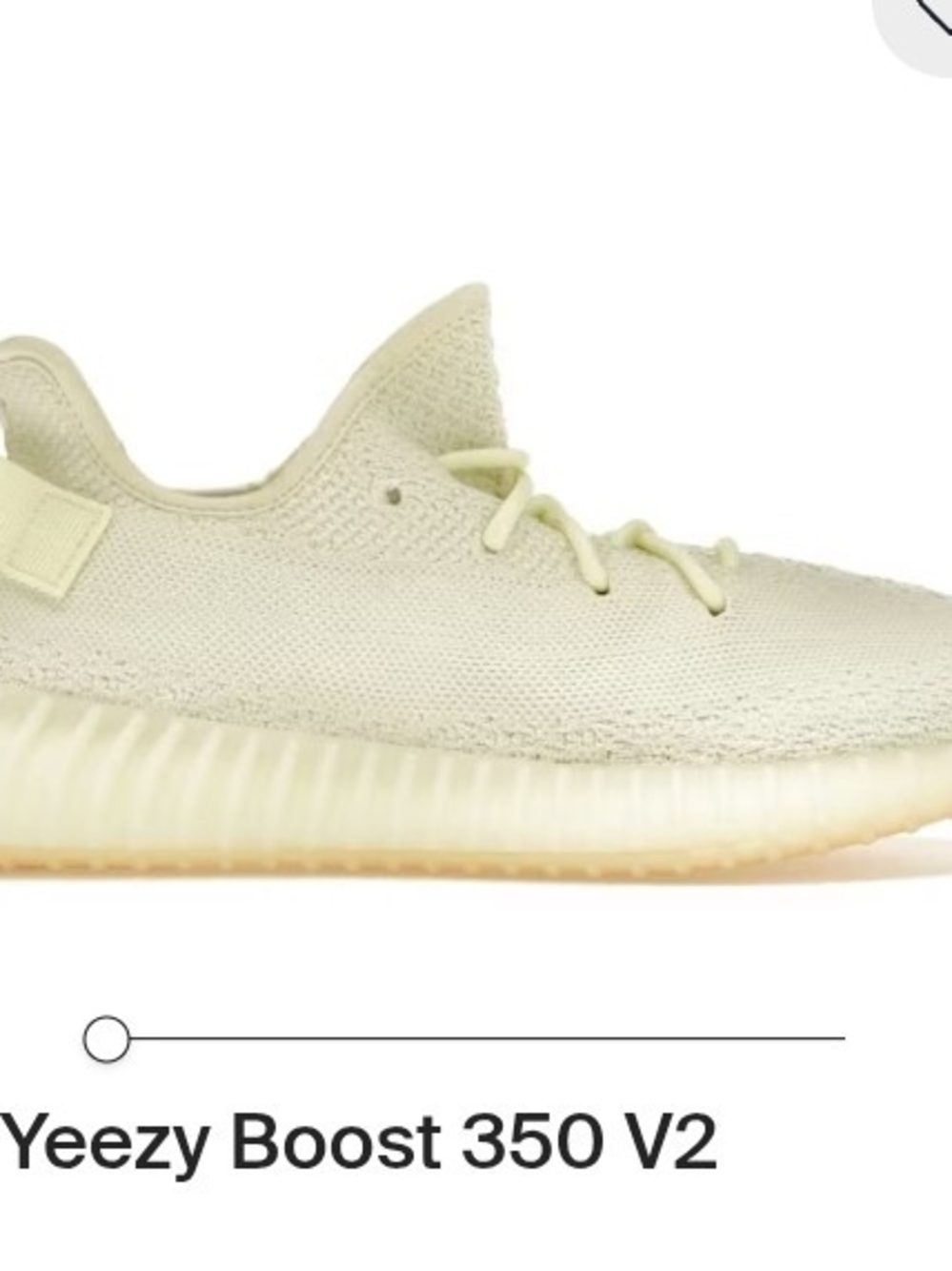 Yeezy Boost 350 V2 Kids Shoe - Pale Yellow